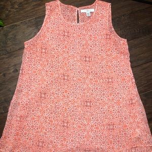 Coral Pattern Summer Tunic